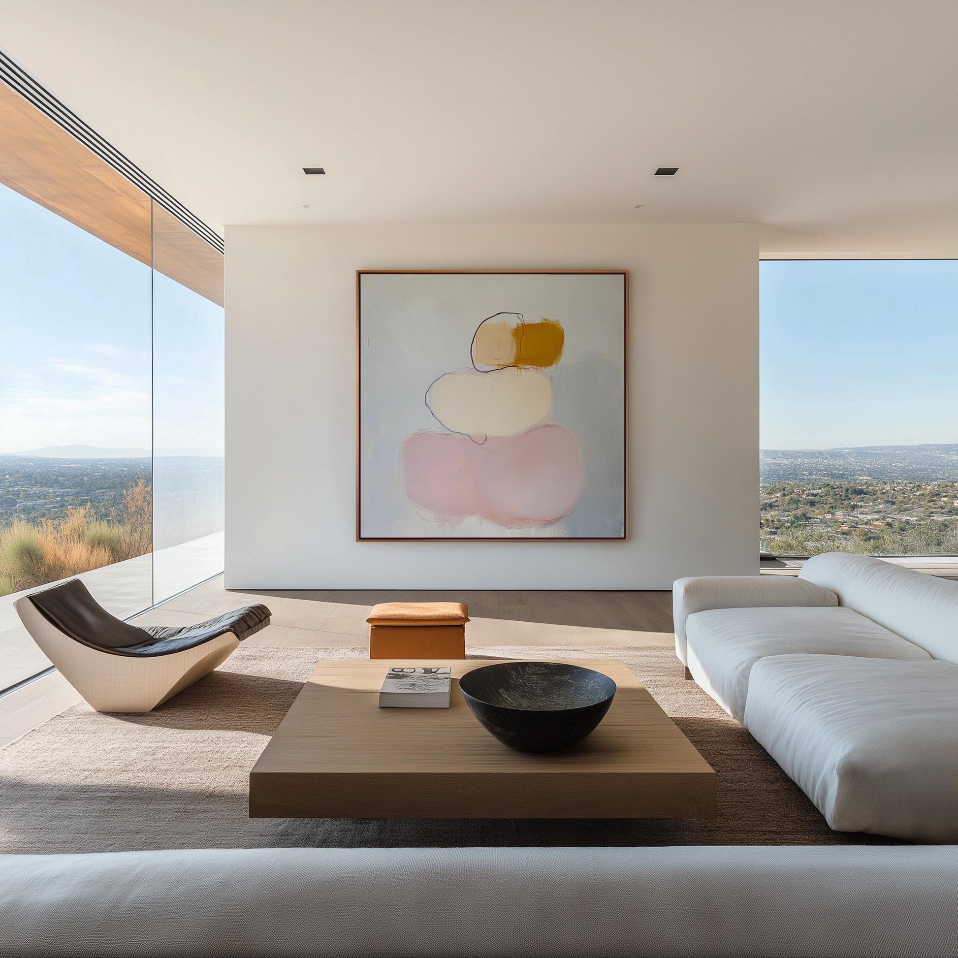 Minimalist Abstract Shapes – Soft Neutral and Blush Tones for Modern Interiors My Store