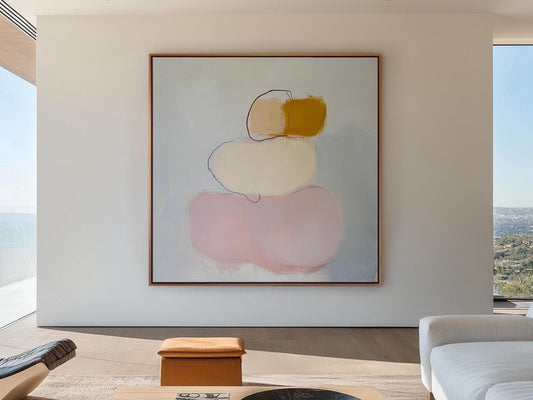 Minimalist Abstract Shapes – Soft Neutral and Blush Tones for Modern Interiors My Store